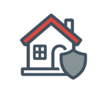 Residential pest control icon for homeowner services