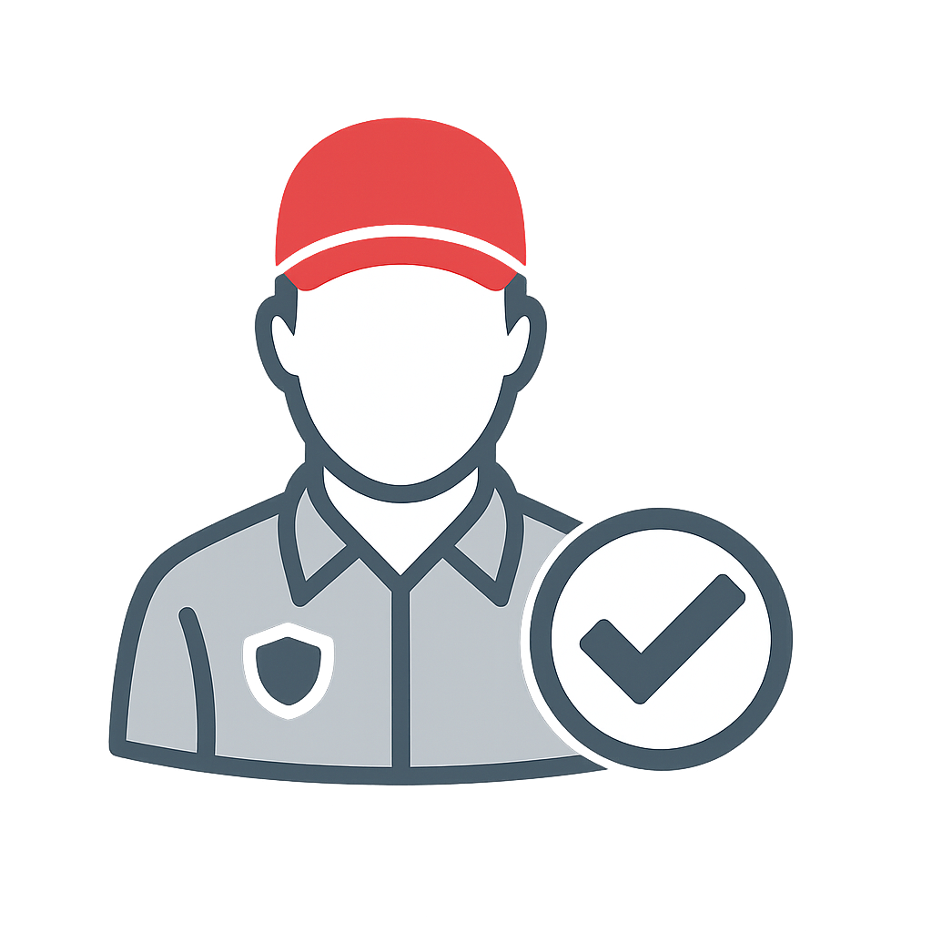 Licensed technician applying residential pest control treatments